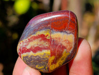 Polished Banded Tiger Iron Tumbled Stones - Sold Per Kg -  From South Africa - Toprock Gemstones and Minerals 