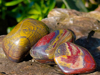 Polished Banded Tiger Iron Tumbled Stones - Sold Per Kg -  From South Africa - Toprock Gemstones and Minerals 