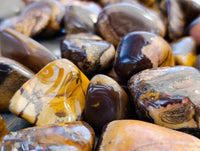 Polished Nguni Jasper Tumble Stones - sold per 1 kg - From Northern Cape, South Africa