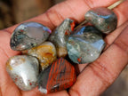 Polished Bloodstone Tumbled Stones - sold per kg - From Swaziland - Toprock Gemstones and Minerals 