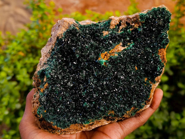 Natural Perfect XL Crystalline Malachite Cabinet Specimen x 12 From Tenke Fungurume, Congo - Toprock Gemstones and Minerals 