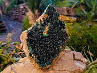 Natural Perfect XL Crystalline Malachite Cabinet Specimen x 12 From Tenke Fungurume, Congo