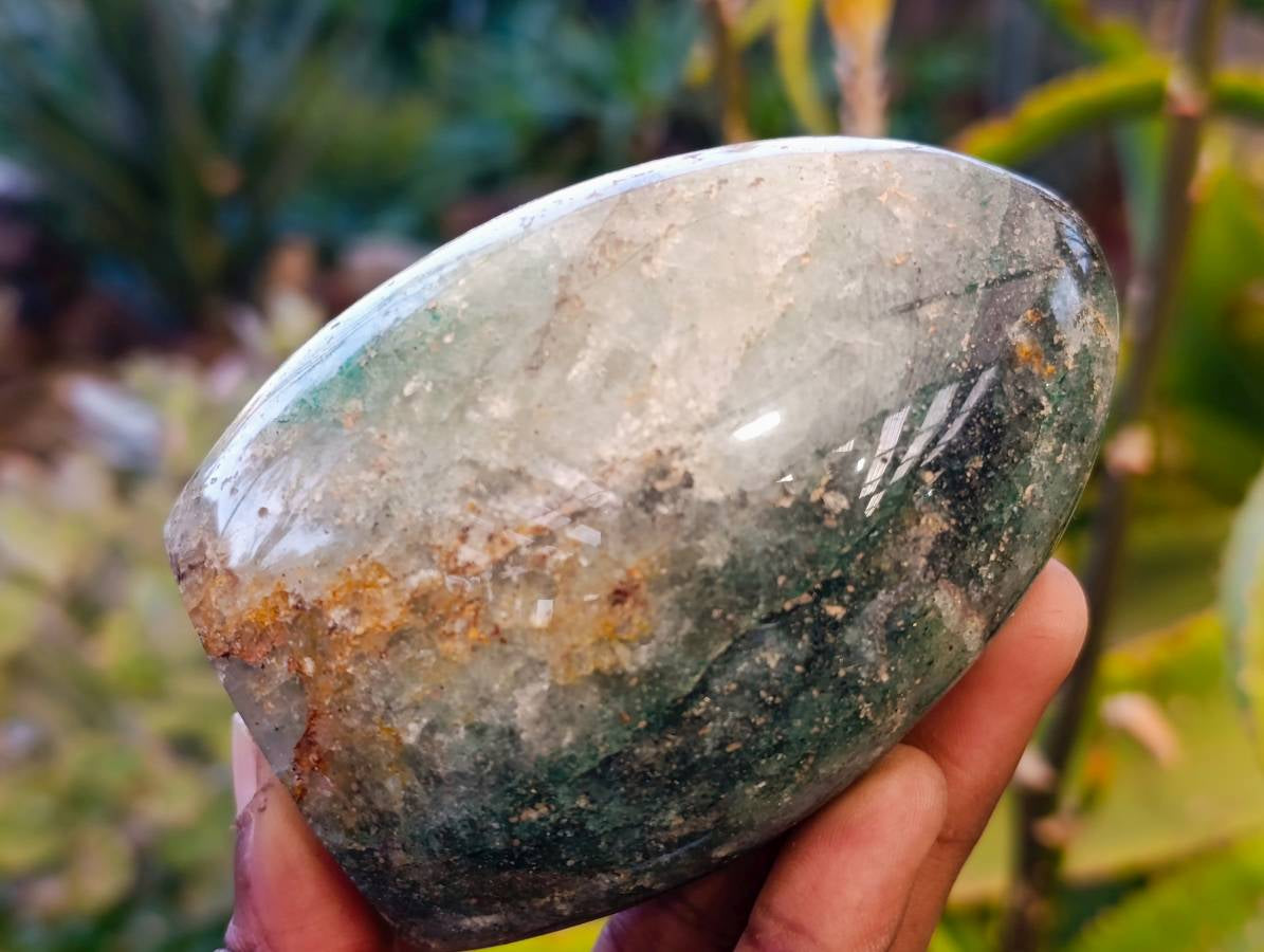 Polished Fuchsite Standing Free Forms x 3 From Madagascar - Toprock Gemstones and Minerals 