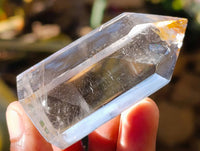 Polished Clear Quartz Crystals x 12 From Madagascar