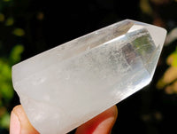 Polished Clear Quartz Crystals x 12 From Madagascar