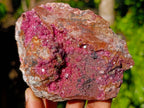 Natural Salrose Cobaltion Dolomite with Ball Malachite x 6 From Kakanda, Congo - Toprock Gemstones and Minerals 