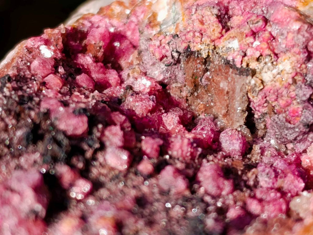 Natural Salrose Cobaltion Dolomite with Ball Malachite x 6 From Kakanda, Congo - Toprock Gemstones and Minerals 