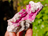 Natural Salrose Cobaltion Dolomite with Ball Malachite x 6 From Kakanda, Congo