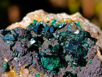 Natural Crystalline Malachite Specimens x 12 From Tenke Fungurume, Congo
