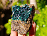 Natural Crystalline Malachite Specimens x 12 From Tenke Fungurume, Congo