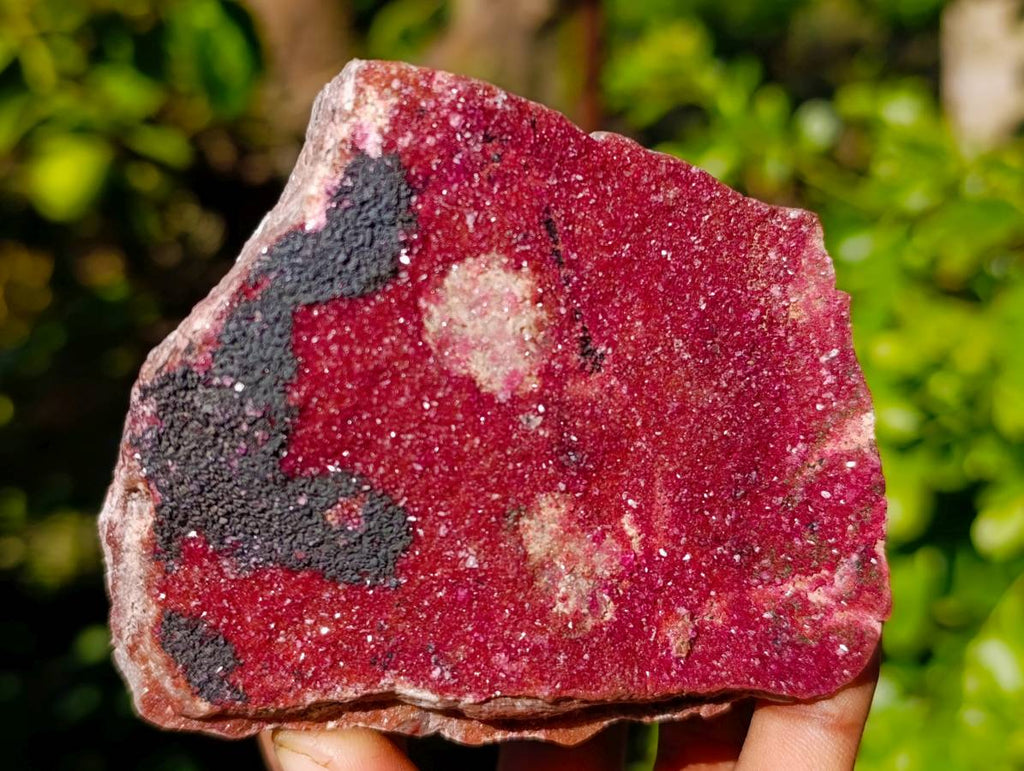 Natural Salrose Cobaltion Dolomite with Crystalline Malachite x 4 From Kakanda, Congo - Toprock Gemstones and Minerals 