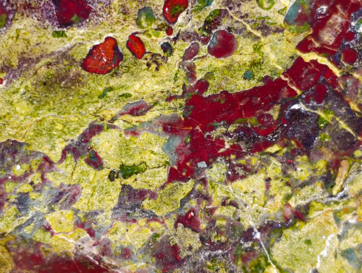 Polished Bastite Dragons Blood Stone Points x 2 From Tshipise, South Africa - Toprock Gemstones and Minerals 