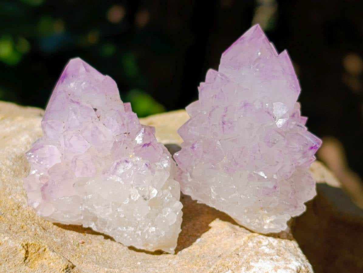 Natural Amethyst Spirit Quartz Crystals x 65 From Boekenhouthoek, South Africa - Toprock Gemstones and Minerals 