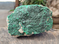 Natural Super Rare Crystalline Malachite on Dolomite Matrix Specimens x 3 From Tenke Fungurume, Congo - Toprock Gemstones and Minerals 