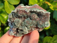 Natural Drusy Quartz coated Ball Malachite On Dolomite Matrix Specimens x 6 From Kambove, Congo - Toprock Gemstones and Minerals 