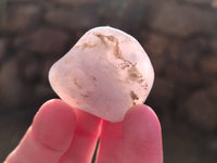 Polished Blue Lace Agate Tumbled Stones x 35 From Nsanje, Malawi