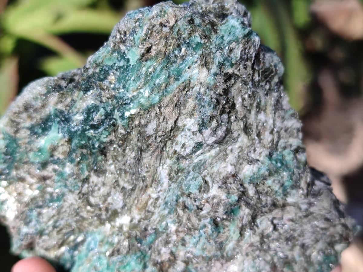 Natural Emerald Mica In Matrix Cobbed Specimens x 3 From Mutoko, Zimbabwe - Toprock Gemstones and Minerals 