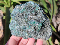 Natural Emerald Mica In Matrix Cobbed Specimens x 3 From Mutoko, Zimbabwe - Toprock Gemstones and Minerals 