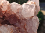 Natural Pair of Large Clear Pale Lilac & Orange Limonite Spirit Quartz Clusters x 2 From Boekenhouthoek, South Africa - Toprock Gemstones and Minerals 