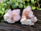 Natural Amethyst Spirit Quartz Clusters x 12 From Boekenhouthoek, South Africa - Toprock Gemstones and Minerals 