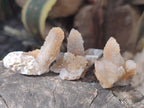 Natural Golden Limonite Coated Spirit Quartz Clusters x 35 From Boekenhouthoek, South Africa - Toprock Gemstones and Minerals 