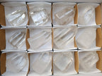 Polished Clear Quartz Crystals x 12 From Madagascar - Toprock Gemstones and Minerals 