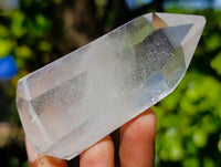 Polished Clear Quartz Crystals x 12 From Madagascar