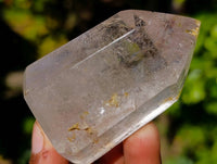 Polished Clear Quartz Crystals x 12 From Madagascar