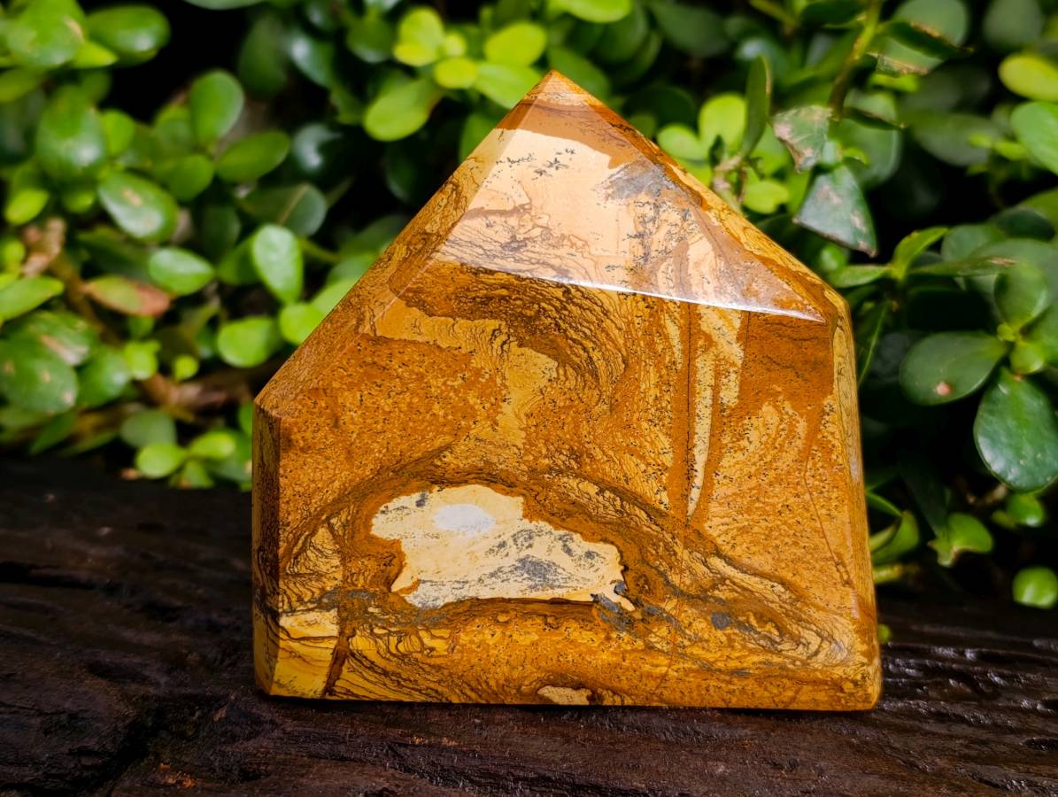 Polished Picture Stone Jasper Points x 2 From Ais-Ais, Namibia - Toprock Gemstones and Minerals 