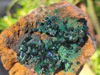 Natural Crystalline Malachite Specimens x 6 From Tenke Fungurume, Congo