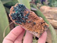 Natural Crystalline Malachite Specimens x 6 From Tenke Fungurume, Congo