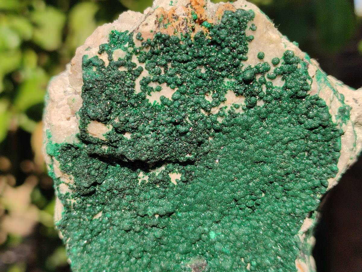 Natural Crystalline Malachite Specimens x 3 From Tenke Fungurume, Congo - Toprock Gemstones and Minerals 