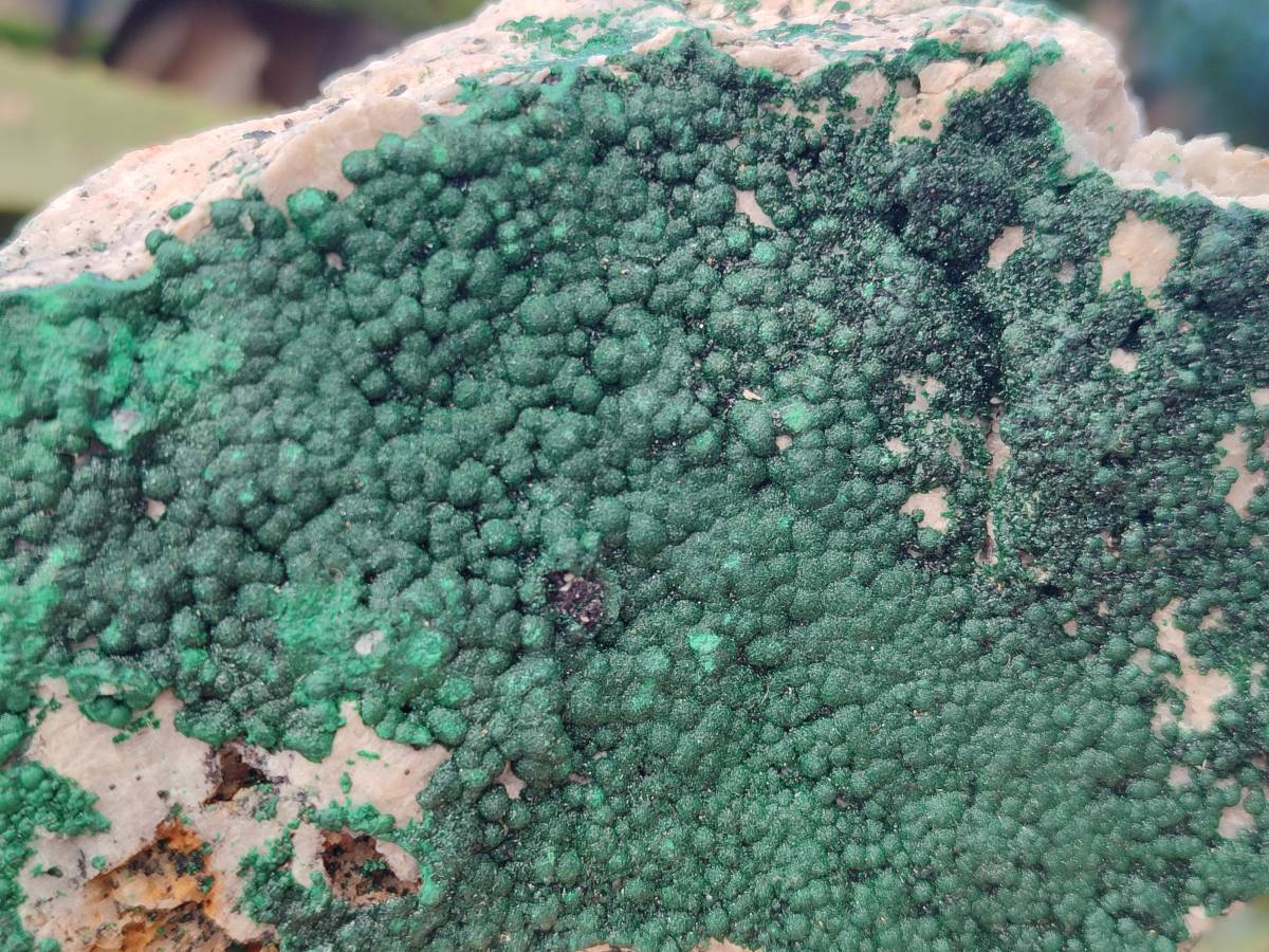 Natural Crystalline Malachite Specimens x 3 From Tenke Fungurume, Congo - Toprock Gemstones and Minerals 