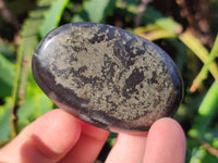 Polished Rare Pharaoh Stone Pyrite in Basalt Free Forms x 12 Iron Duke Mine, Zimbabwe - Toprock Gemstones and Minerals 