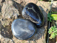 Polished Rare Pharaoh Stone Pyrite in Basalt Free Forms x 12 Iron Duke Mine, Zimbabwe - Toprock Gemstones and Minerals 