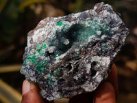 Natural Ball Malachite On Dolomite Matrix Specimens x 12 From Likasi, Congo - Toprock Gemstones and Minerals 