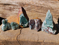 Natural Ball Malachite On Dolomite Matrix Specimens x 12 From Likasi, Congo - Toprock Gemstones and Minerals 