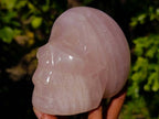 Polished Mixed Quartz Skulls x 2 From Madagascar - Toprock Gemstones and Minerals 