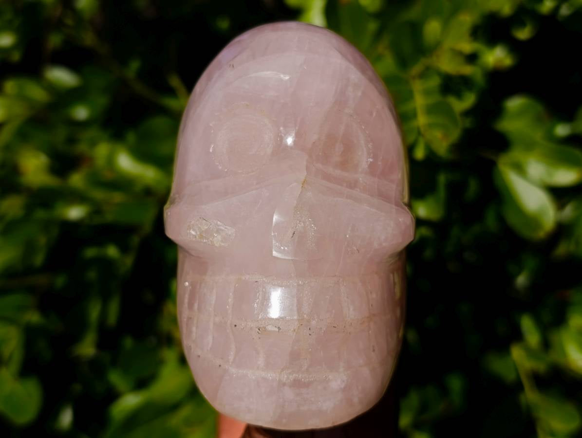 Polished Mixed Quartz Skulls x 2 From Madagascar - Toprock Gemstones and Minerals 