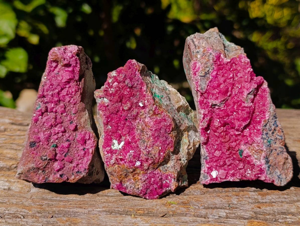 Natural Salrose Cobaltion Dolomite Specimens x 6 From Kakanda, Congo - Toprock Gemstones and Minerals 