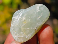 Polished Aquamarine Tumbled Stones x 0.5 Kg Lot From Angola - Toprock Gemstones and Minerals 