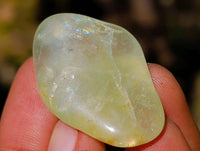 Polished Aquamarine Tumbled Stones x 0.5 Kg Lot From Angola - Toprock Gemstones and Minerals 