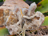 Natural Fairy Spirit Quartz Clusters x 12 From South Africa