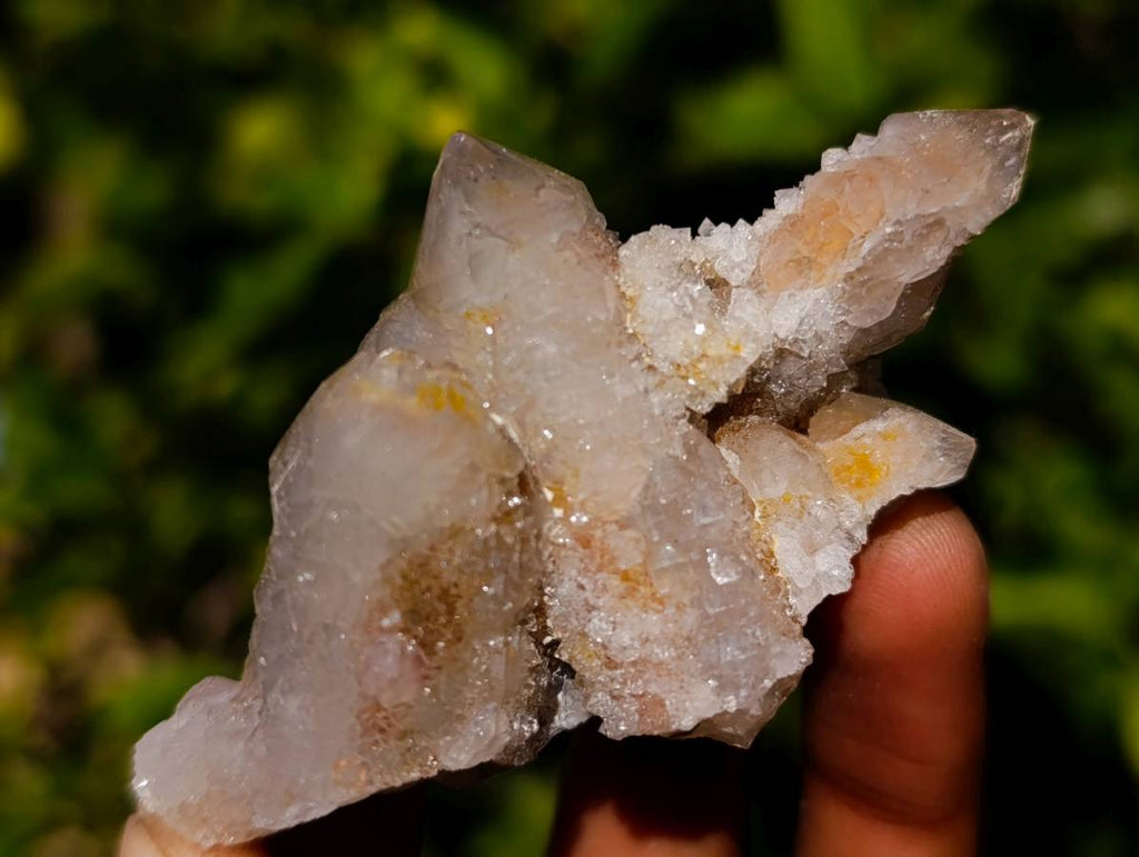 Natural Fairy Spirit Quartz Clusters x 12 From South Africa - Toprock Gemstones and Minerals 
