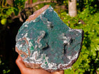 Natural Ball Malachite On Dolomite Matrix Specimen x 1 From Kambove, Congo - Toprock Gemstones and Minerals 