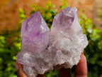 Natural Jacaranda Amethyst Quartz Clusters x 4 From Mumbwa, Zambia - Toprock Gemstones and Minerals 