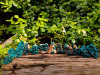 Natural Dioptase On Dolomite Specimens x 12 From Likasi, Congo