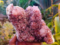 Natural Amethyst Spirit Quartz Clusters x 2 From South Africa