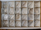 Polished Double Terminated Clear Quartz Crystals x 24 From Madagascar - Toprock Gemstones and Minerals 