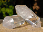 Polished Double Terminated Clear Quartz Crystals x 24 From Madagascar - Toprock Gemstones and Minerals 